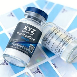 Flacon <span class=keywords><strong>de</strong></span> peptides Cryo Label 15 ml, anti-contrefaçon, PET, impression professionnelle, <span class=keywords><strong>prix</strong></span> d'usine - Product Image 1