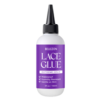 Colle pour perruque 150 ml, forte tenue, colle pour dentelle, installation sécurisée de la perruque, tenue longue durée, adhésif pour perruque imperméable