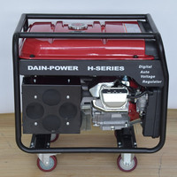 Générateur de soudage à essence portable Holfill 250A-4.0 8.0KW, économique, 220/380V, refroidi par air