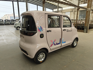 Tricycle électrique personnel à <span class=keywords><strong>4</strong></span> roues à vitesse lente, mini-voiture solaire, voiture hybride à autonomie étendue - Product Image 3