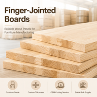 Planche en bois de caoutchouc de qualité supérieure, assemblée par joint de doigt, feuille de bois stratifié sur mesure pour plans de travail, comptoirs et projets de menuiserie