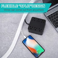 Gaine de protection pour câbles de 1/2 pouce, tube de protection pour câbles USB, cordon d'alimentation, câble audio-vidéo, protège les chats contre la déchiqueture des cordons