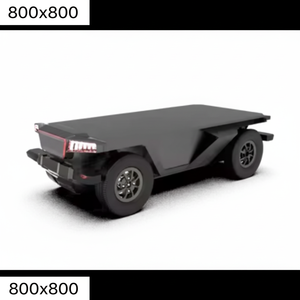 Châssis à roues Ackermann hautement intégré pour l'inspection, l'exploration, la R&D, configuration personnalisable - Product Image 1