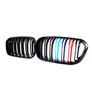 Griglia della griglia della maglia del rene del paraurti anteriore della doppia lamella di colore dell'abs dell'automobile M per <span class=keywords><strong>BMW</strong></span> serie 1 <span class=keywords><strong>F20</strong></span> F21 Pre Lci <span class=keywords><strong>2015</strong></span> + M1 - Product Image 3