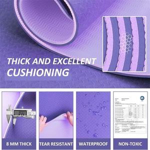 Ejercicio Natural Algodón Limpieza Plegable Orgánico Personalizado Ecológico Densidad <span class=keywords><strong>Yoga</strong></span> Mat Limpieza <span class=keywords><strong>Spray</strong></span> 4mm 6mm 8mm 10mm - Product Image 6