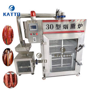 Machine à fumer automatique en acier inoxydable pour sauris du <span class=keywords><strong>Pacifique</strong></span>, four à fumer pour saucisses - Product Image 2
