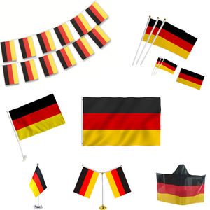 Entrega rápida Sin MOQ Fans Animando Bandera <span class=keywords><strong>de</strong></span> <span class=keywords><strong>Alemania</strong></span> <span class=keywords><strong>de</strong></span> poliéster <span class=keywords><strong>de</strong></span> 3x5 pies - Product Image 1