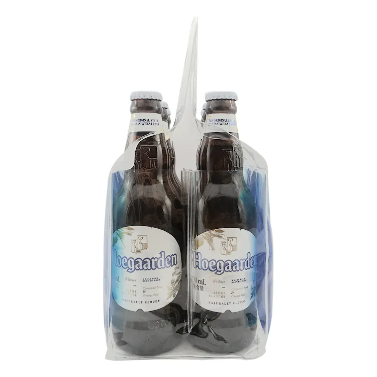 2021 nuovo design trasparente gel Bar durevole birra carrier borsa termica borsa refrigeratore di vino