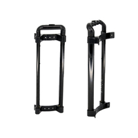 Poignée télescopique ajustable en aluminium pour bagages, nouveauté, métal