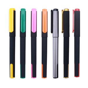 Bolígrafo de Gel Promocional Heada de Moda con Logotipo Personalizado, Punta de 0.5mm, Tinta Negra, Escritura Suave, Recargable, de Plástico, Venta Caliente - Product Image 1