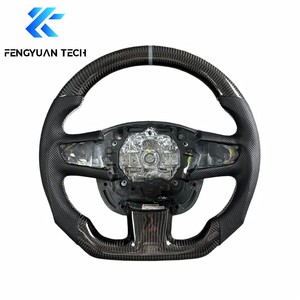 Volant en cuir chauffant personnalisé, forgé, avec LED et fibre de carbone pour Peugeot RCZ 206/207/208/<span class=keywords><strong>308</strong></span>/408/508/MK1/<span class=keywords><strong>GTI</strong></span> - Product Image 4