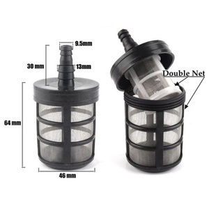 8/<b>10</b>/<b>12</b>/13mm Hose Pipe Filter Venturi Filters Sprayer Pump Filtering Check Valve Net Stainless Steel Strainer Mesh - Product Image 2
