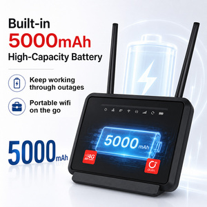 OLAX MC60 4G CPE Wifi Router 5000mAh Battery 4g Lte CAT4 Wireless Modem 300mbps With Sim Card Slot Wifi Router 4g Lte With Sim C - Product Image 2