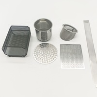 Filtro de Té de Acero Inoxidable 304 de Malla Fina Grabado a Medida por el Fabricante con Color y Forma Personalizables