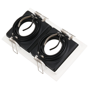 Venta caliente GU10 MR16 Foco montado en el <span class=keywords><strong>techo</strong></span> Lámpara <span class=keywords><strong>de</strong></span> fijación Carcasa 250V Estilo <span class=keywords><strong>de</strong></span> enchufe Soporte <span class=keywords><strong>de</strong></span> foco reemplazable - Product Image 5