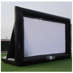 Écran de cinéma gonflable professionnel pour l'extérieur, en PVC personnalisé, pour les fêtes dans la cour, avec souffleur d'air - Product Image 3