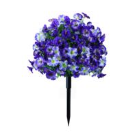 Guirlande de fleurs géante unique pour mariage, décoration en soie, hydrangea réaliste en plastique, fleur artificielle pour jardin extérieur