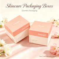 Boîtes en papier de conception exquise pour crèmes, rouges à lèvres et baumes à lèvres, emballages de produits cosmétiques et de beauté