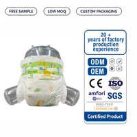 Échantillon gratuit de couches jetables pour bébé, logo personnalisé, emballage personnalisé, super absorbantes, anti-fuites, couches pour nourrissons