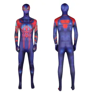 Kostum Cosplay Spider man 2099 cos Halloween