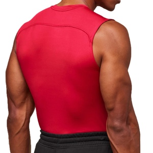 Camiseta Deportiva Ajustada para Hombre, Diseño de Bloques de Color, Transpirable y Cómoda, Venta al Por Mayor - Product Image 5