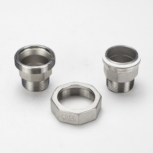 Raccord de tuyauterie fileté en acier inoxydable 304 étanche pour système de plomberie, alimentation en eau <span class=keywords><strong>civile</strong></span>, infrastructure résidentielle - Product Image 5