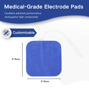Elettrodi in Schiuma Personalizzati 5x5cm, Cuscinetti di Ricambio per Stimolatore TENS, Terapia di Massaggio, Cuscinetti Conduttivi in Gel - Product Image 4