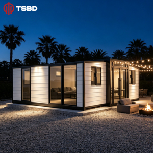 Casa Contenedor Expandible Moderna de 20 pies, Casa Prefabricada Pequeña, Casa Contenedor <span class=keywords><strong>Campestre</strong></span>, Casa de Vacaciones, Instalación Rápida - Product Image 3