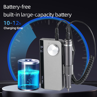 Lime à ongles électrique sans fil rechargeable de bureau portable 35000 tr/min pour salon