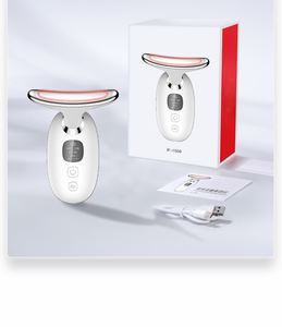 Masajeador de cuello recargable inteligente: dispositivo eléctrico OEM para apretar la piel con terapia cálida para eliminar y levantar arrugas - Product Image 6