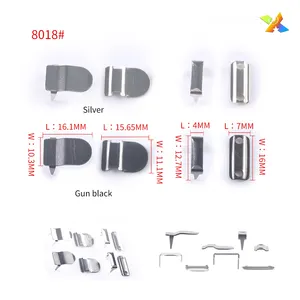 공장 도매 가장 저렴한 OEM 새로운 패션 금속 황동 4 부품 의류 의류 바지 후크와 눈 남자 바지