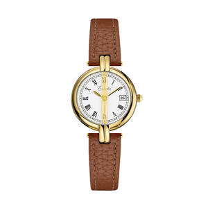 ใหม่นาฬิกาผู้หญิงนาฬิกาข้อมือธุรกิจที่ทันสมัยและเรียบง่ายหน้าปัดกลมนาฬิกาควอตซ์พร้อมแสดงวันที่ - Product Image 4