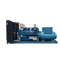 Générateur diesel silencieux à châssis ouvert MG MG500-1MW 1000kW 1MW Stamford avec puissance nominale de 1250KVA, ATS, triphasé, 4 fils, certifié CE