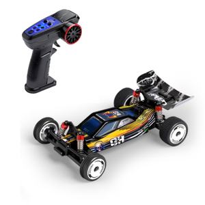 Voiture de course électrique Wltoys SJY-244016 1/24 à deux roues motrices, mini voiture RC de drift haute vitesse avec lumières LED, jouets - Product Image 1