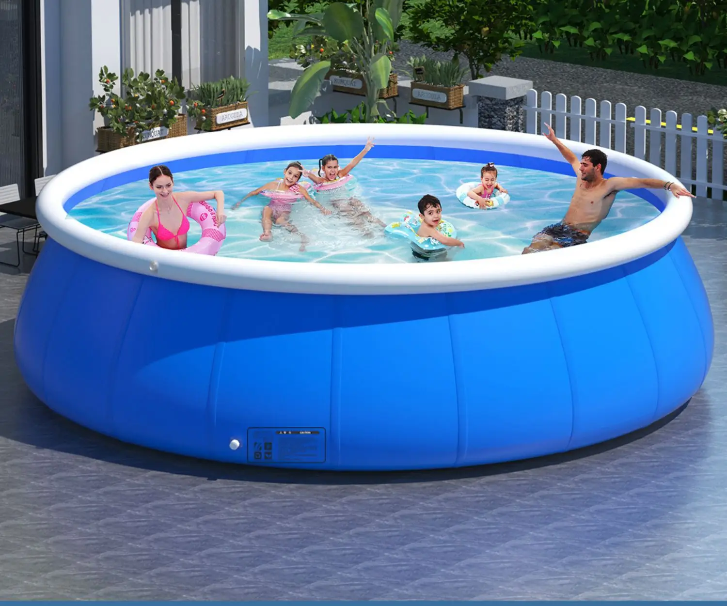 Oval Inflatable Pool Decorations Inflatable Foam Poolside Cushions Oval Pool  Geelin Pcs Pool Seats, image size:1500x1251