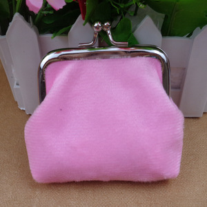 Nuovo colore caramella 3 pollici <span class=keywords><strong>donna</strong></span> peluche pochette borsa a gettoni mini borsa cosmetica fibbia chiusura a scatto <span class=keywords><strong>portafoglio</strong></span> autunno e inverno - Product Image 4