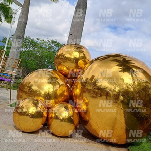 USA Stock <b>Inflatable</b> Ball Mirror Remote Control High Quality Party Wedding Decoration Advertising <b>Inflatables</b> Mirror Ball <b>Inflat</b> - Product Image 3