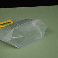 Emballage personnalisé Offre Spéciale pour la vente en gros de sachets en plastique de sac de bec transparent avec le sac d'eau clair de buse d'aspiration 2.5L 5L