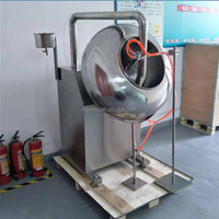 Confiserie Sucre Fabrication de caramélisés Petit cuprum cuivre Machine à enrober Chocolat Amande Noix