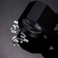 Fabrika fiyat 1x2mm ~ 2x3mm DEF/VS baget kesim Melee boyutu gevşek Lab yetiştirilen elmas
