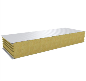 Panneau mural modulaire personnalisable pour salle blanche, isolé en laine de roche, pour cloisonnement de laboratoire et d'usine sans poussière - Product Image 5