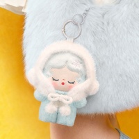 POPMART Peluche Chaude Série En Peluche Pendentif Boîte Aveugle Tendance Ornements Décoratifs Surprise Cadeau PP Coton Rempli 11-30cm Unisexe