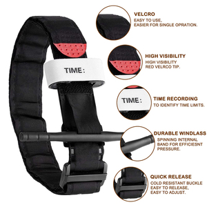 Bolsa Táctica MOLLE para Torniquete, Bolsa de Almacenamiento de Primeros Auxilios Médicos EMT de Nailon para Equipo Táctico de Emergencia y Rescate al Aire Libre - Product Image 5