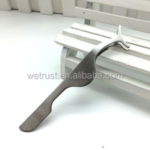 Pinzas Portátiles de Acero Inoxidable para Extensión de Pestañas con Punta Redondeada - Product Image 2