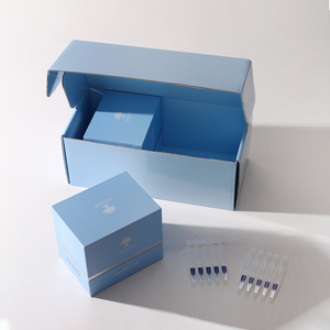Caja de Envío para Suero para el Cuidado de la Piel, Opción de Cartón Corrugado Tipo E, Caja Plegable con Caja Interior Rígida para Regalo - Product Image 4
