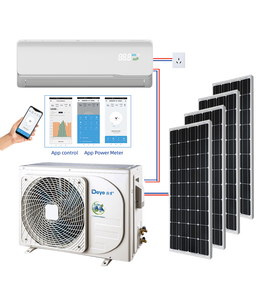 เครื่องปรับอากาศไฮบริดพลังงานแสงอาทิตย์ Deye 12000/18000/24000 BTU แบบแยกส่วน สำหรับใช้ในบ้าน ระบบทำความเย็น/ทำความร้อน ติดตั้งง่าย พกพาสะดวก รุ่น 12000B - Product Image 1