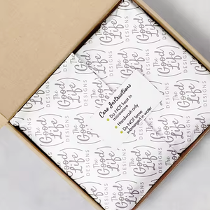 Custom Printed Eco-Friendly Reusable Wrapping Paper-Moisture Proof Adds Beauty Ceremony Packaging Assorted Colors Protects - Product Image 2