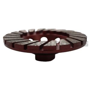 Теплые инструменты турбо алмазные чашки шлифовальные круги M14 100 мм 5 мм толщина средняя абразивная высокая скорость для бетонной поверхности - Product Image 4