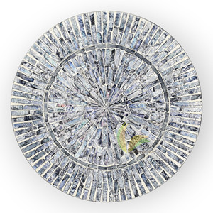 Placas de exhibición decorativas de nácar, platos de comedor con cargador para fiesta, manteles individuales de decoración de estilo moderno PARA CENA - Product Image 3