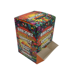 Caja de Exhibición de Papel Personalizada, Caja de Exhibición de Papel Kraft Ecológica para Mostrador PDQ, Caja de Exhibición de Papel Personalizada al por Mayor para Dulces - Product Image 3